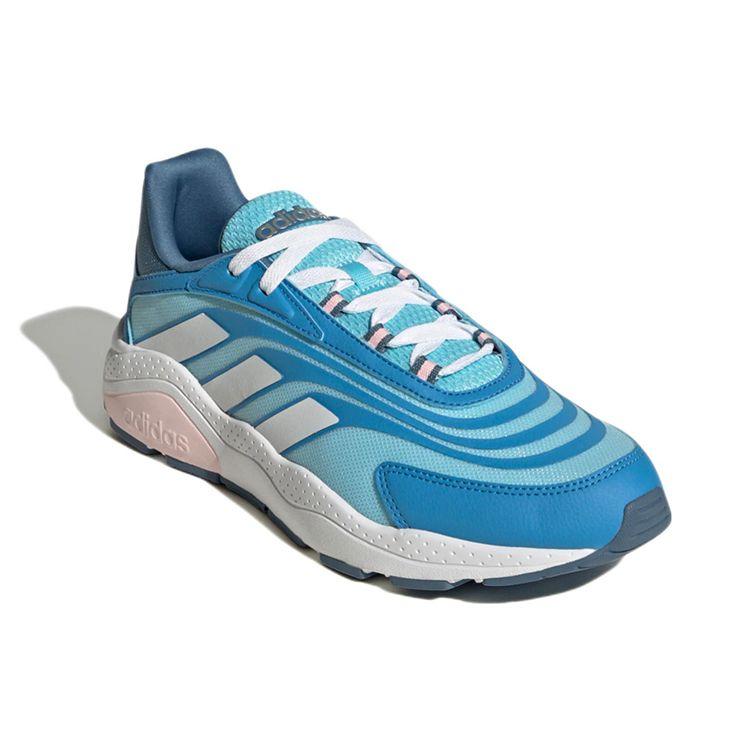 Adidas Neo Crazychaos 2.0 Synthetic Leather Refreshing Trendy Slip-Resistant Durable Lightweight Low-Top Casual Shoes Women sneaker Blue GY4620