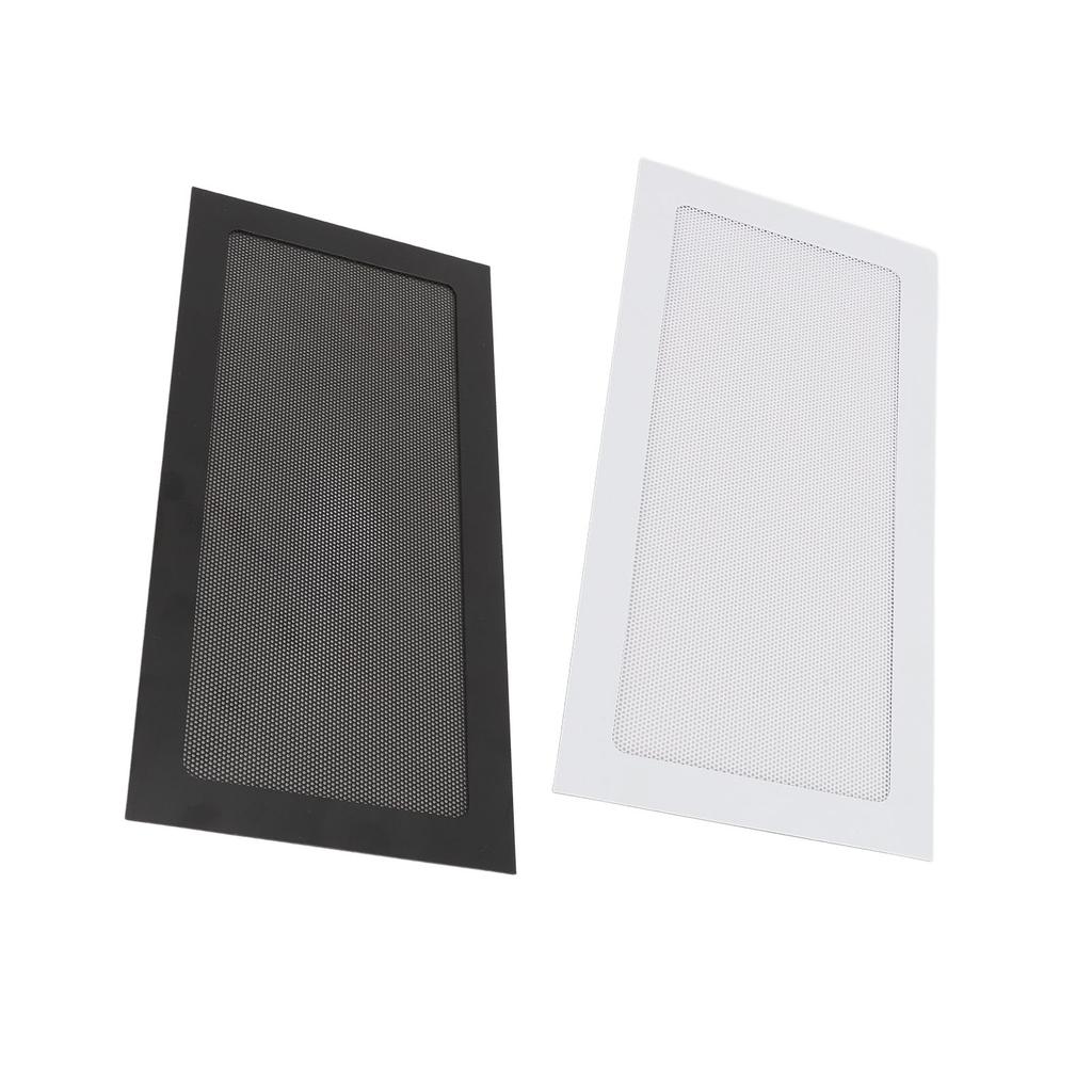 2 Stück Computer-Kühlerlüfter Staubfilter Magnetrahmen PC-Lüfter Staubgitter PC-Kühlerfilter Feines Gitter PVC