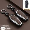Car Zinc Alloy Leather Key Case Cover For BYD Song Plus Atto Han EV Tang DM Qin Seal Dolphin Key Bag Pouch Wallet Organizer