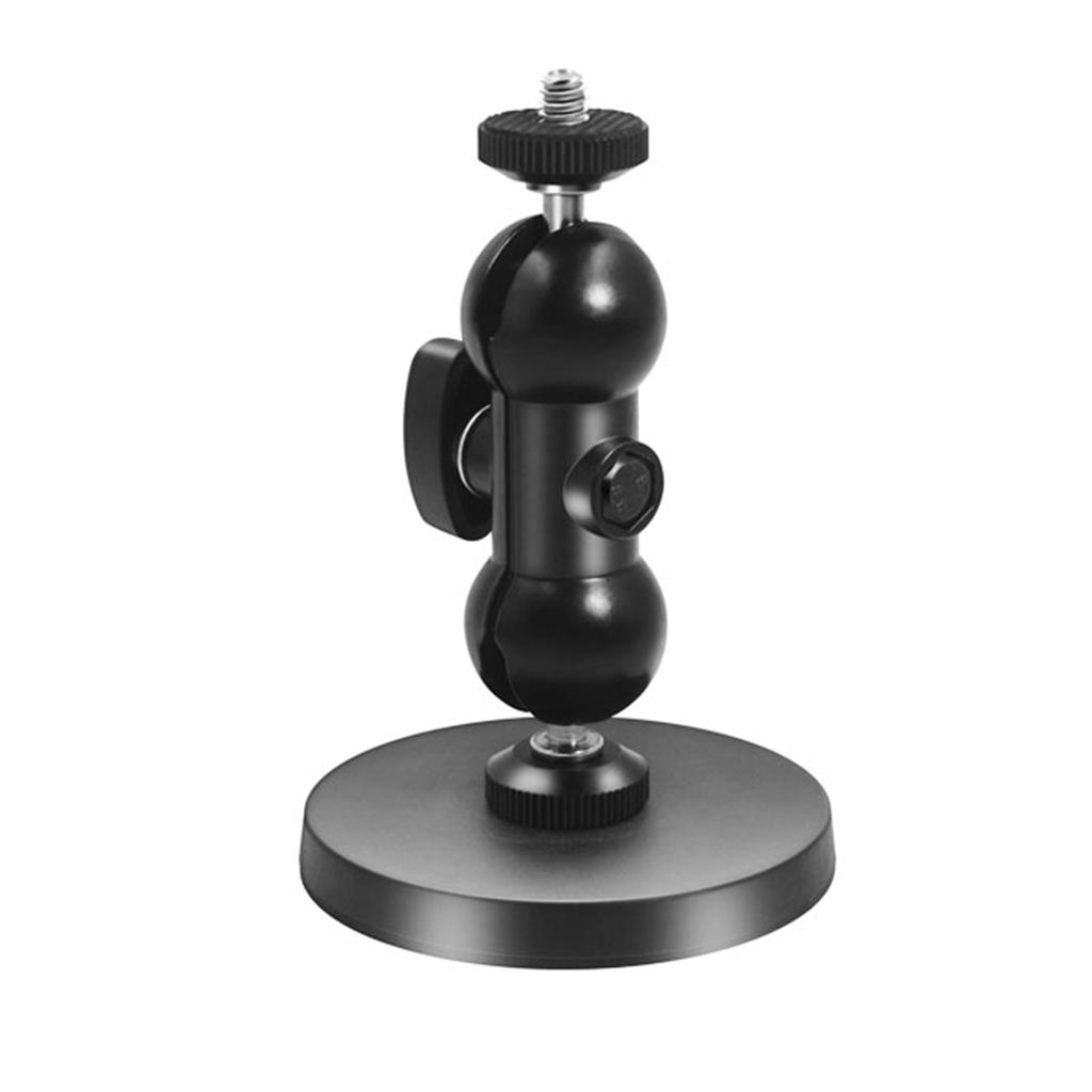 Metal Magnetic Car Suction Cup Mount Camera Holder Stand 180 Ball Head Universal for 11 10 9 8/360 Action Cameras