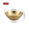 304 Stainless Steel Bamboo Hat Bowl Ramen Bowl Japanese Bowl Double Layer Rice Bowl Large Cold Noodles Spicy Hot Bamboo Hat Bowl