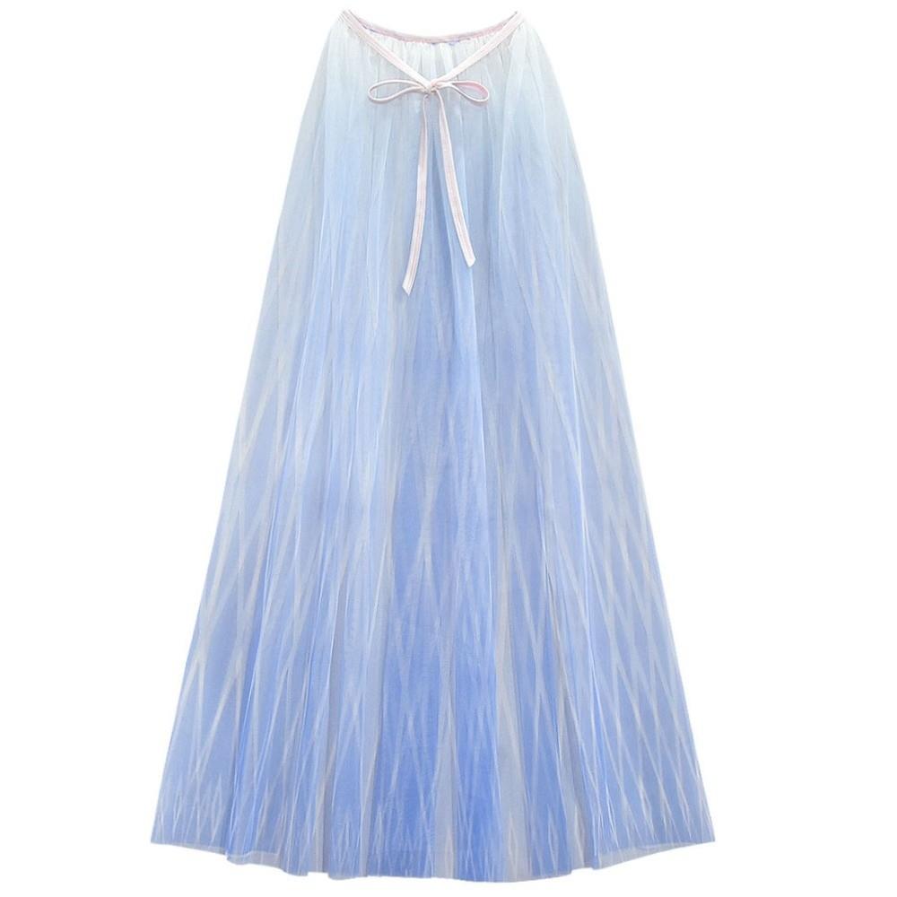 Multi Color Cloak Capes Role Playing Princess Mesh Cape Sweet Stage Performance Shawl Children