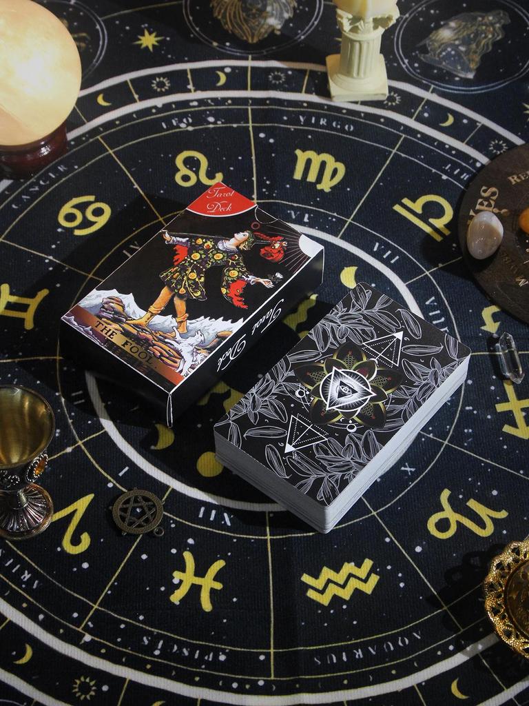 Witekin Gold Foil Tarot Cards: Complete Set for Beginners with Analysis