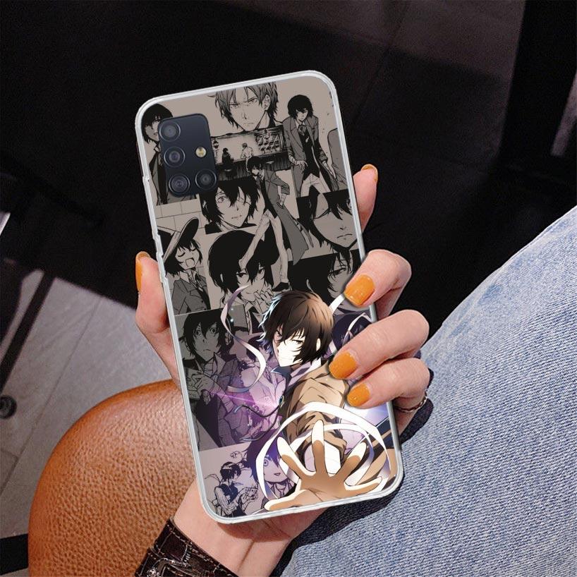 Bungo Stray Dogs Manga Phone Case For Samsung Galaxy A52 A32 A22 A12 A51 A31 A50S A30S A20S A10S Note 20 Ultra 10 Plus S10 A72 A