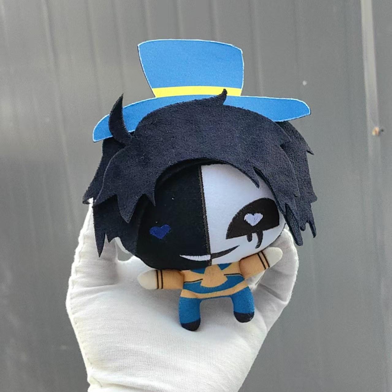 10cm Spiel Der Pierrot Harlekin Narr Kartenabreißer Plüschtier Stoffpuppe Freak Rucksack Anhänger Schlüsselanhänger Puppe Plüschtiere Geschenke