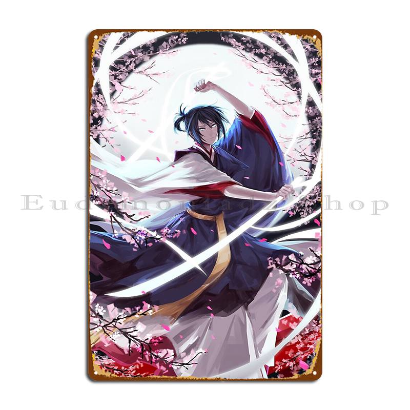 Noragami 23 Metal Plaque Garage Garage Designs Funny Decoration Tin Sign Poster 20X30CM