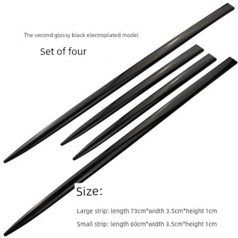 Car Anti-Collision Strip Protective Decorative Trim Strip Body Anti-Scratch Strip Door Edge Anti-Scratch Adhesive Strip Car Door Anti-Bump Sticker