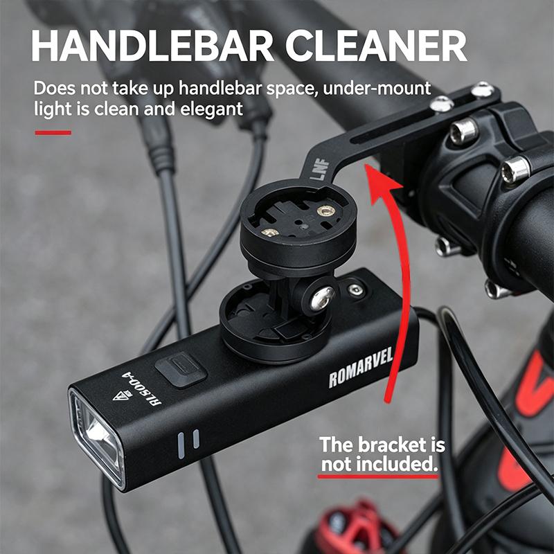 1 Set Ipx6 Aluminum Front Lamp 600Lm Rl600 Bicycle Lights 2600Mah Rechargeable Led Bike Light Road Cycling Headlights