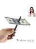 Penetration Magic Tricks Pen Thru Dollar Close up Magic Deluxe Pen Through Dollar Bill Magic Mentalism Illusion Gimmick Props