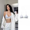 Dames Zomer Sexy Dunne Schouderband Zonder Spoor Zonder Beugel De Verenigde Staten Achterkant Driehoekige Cup Lingerie