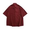 American Style Men's Summer Clothes  Y2k Vintage Short Sleeve Shirts Casual Tops Blouse Streetwear T-Shirts For Men
