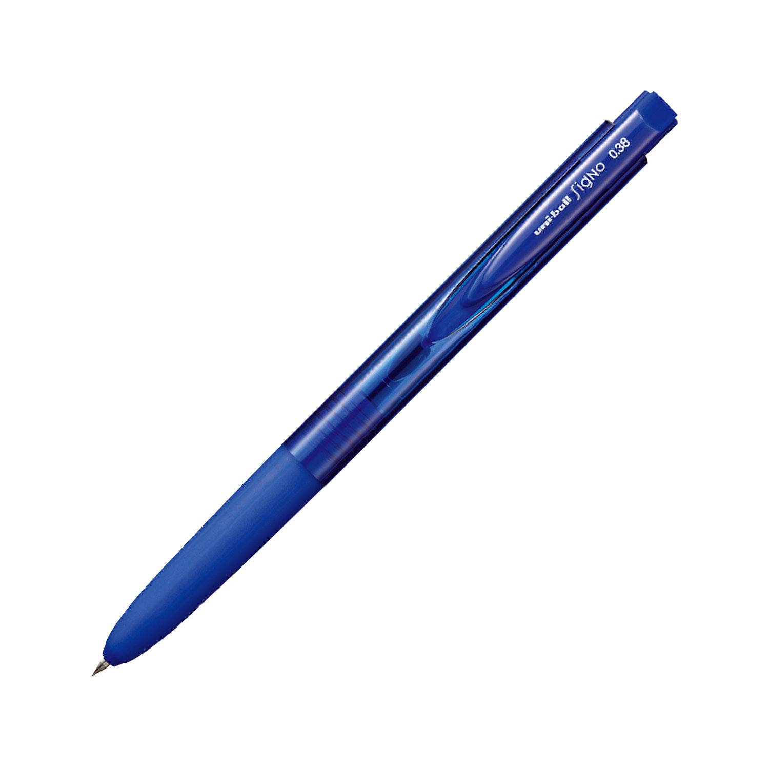 Гелевая шариковая ручка Mitsubishi Pencil Signo RT1 33 Uni-ball UMN-155-38, Синий, синий