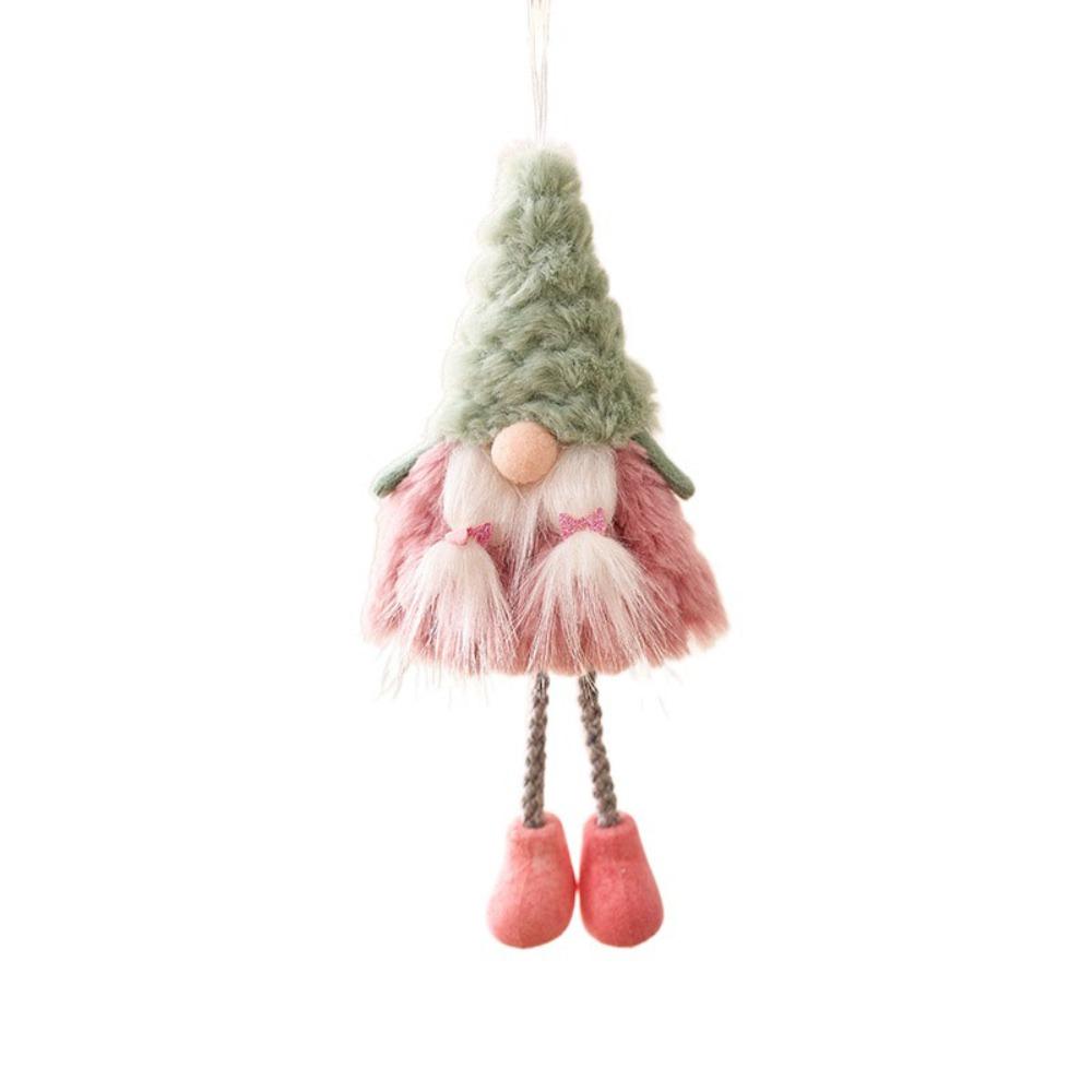 Xmas Ornament Plush Doll Pendant Snowman Christmas Tree Pendant Home Decoration