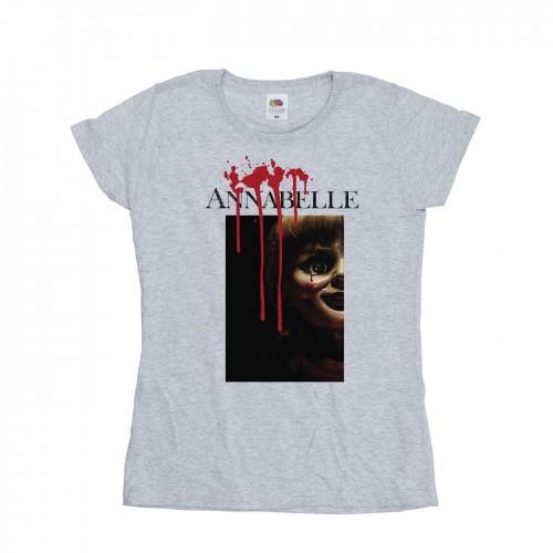 

Annabelle Womens/Ladies Peep Poster Cotton T-Shirt XXL білий
