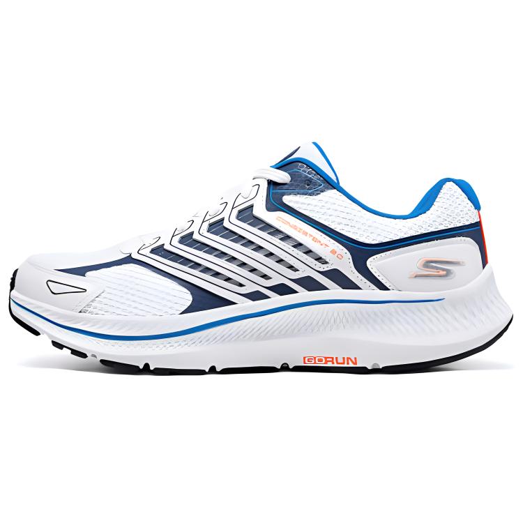 Skechers Go Walk Twilight Shoes Casual Comfortable Durable Low Top Running Shoes Men sneakers White 220867-WMLT