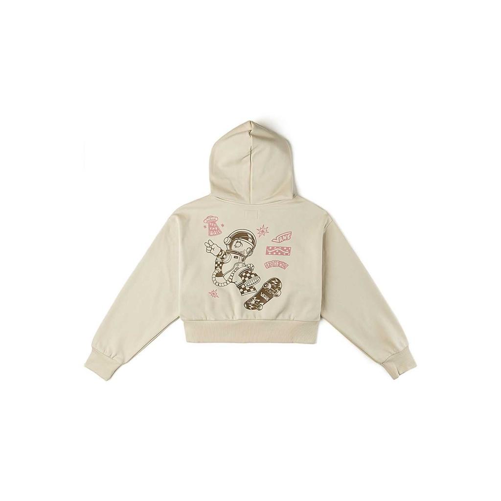 Vans X Space Molly Collaboration Hooded Printed Long Sleeve Zip-Up Sweatshirt Women Sweatshirt VN000SPK2N1