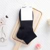 5 Pairs of Female Spring and Summer Thin Pure Color Massage Bottom Sweat Absorbing Sports Boat Socks