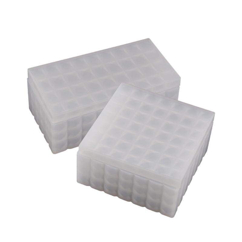 Square Rectangular Container Resin Molds Storage Box Mold Silicone Organizer Mold for DIY Epoxy Resin Trinkets Holder