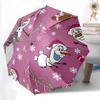 1pc Olaf, Christmas Automatic Folding Umbrella, Compact Portable Travel Umbrella, Perfect Gift for Friends Yy250806005