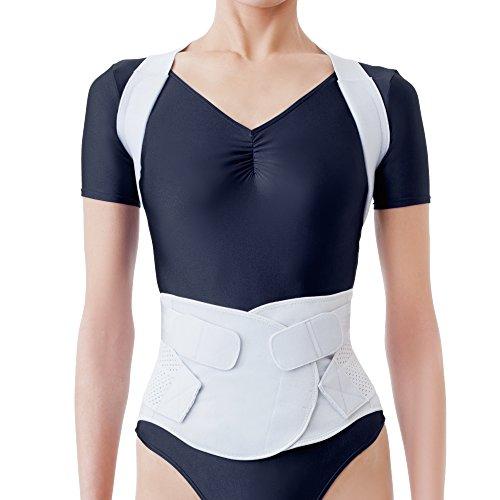 Alphax Doctor's Posture Corrector Belt for Waist and Back Support, LL-3L, Made in Japan