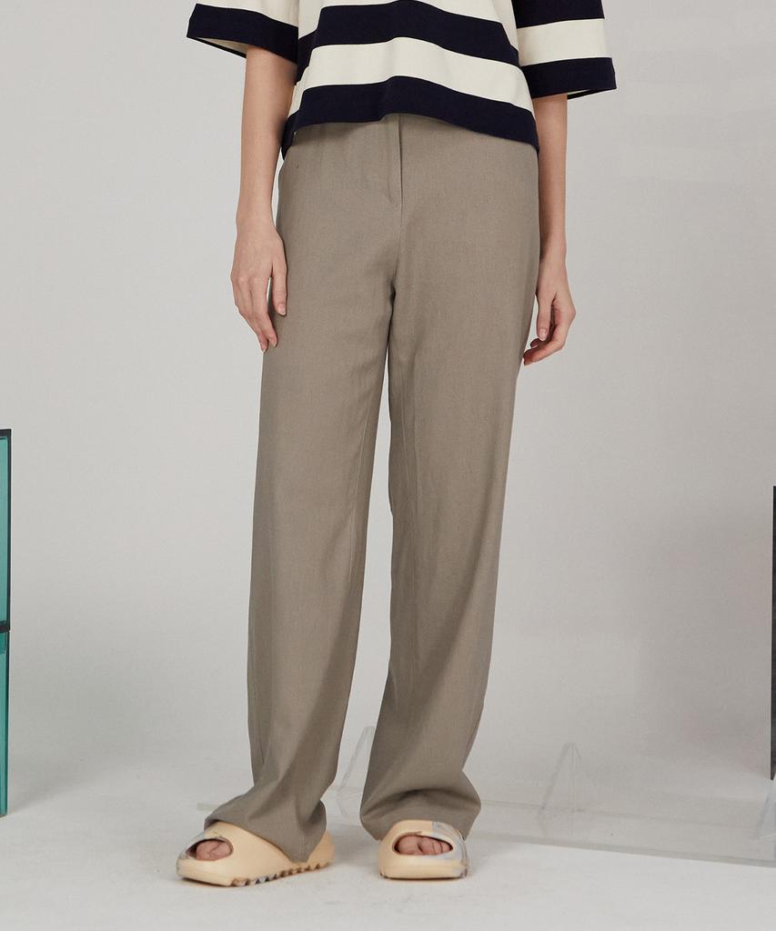 Jucy Judy J Linen Classic Straight Pants (On) Jypt32Ea