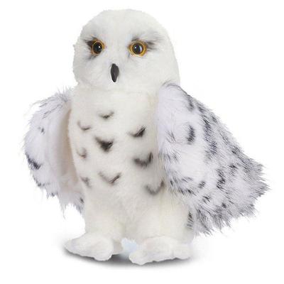 Plush Toy Snow White Animal Doll Cute Snow Owl Plush Owl Doll Children's Soft Throw Pillow
