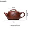 350ml Purple Clay Pot Tea Pot Kung Fu Tea Set Teapots Chinese Ceramic Kettle Gift High Quality Handmade Dragon Blood Sand Teapot