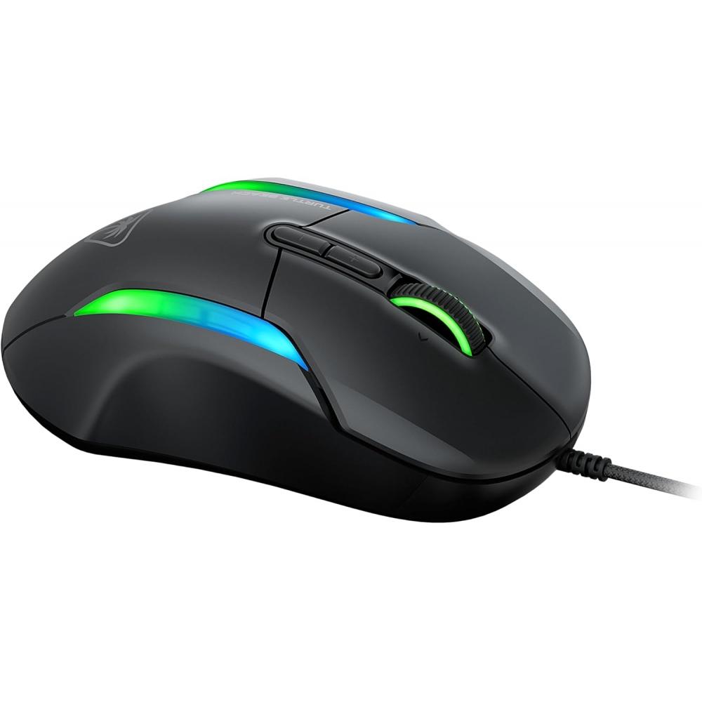 Turtle Beach Gaming-Maus Kone II Schwarz Kabelgebunden Mehrere Tasten 26k DPI Sensor 650ips