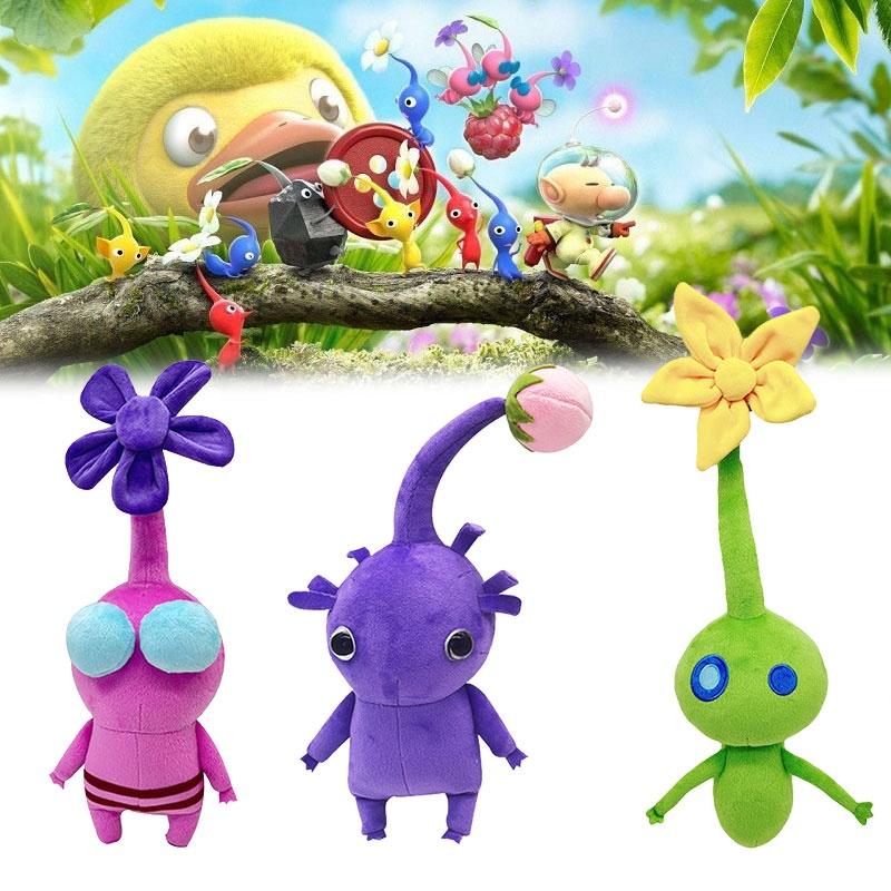 Plush Ice Pikmin All Star Soft And Cuddly Toy For Kids 30cm Pink