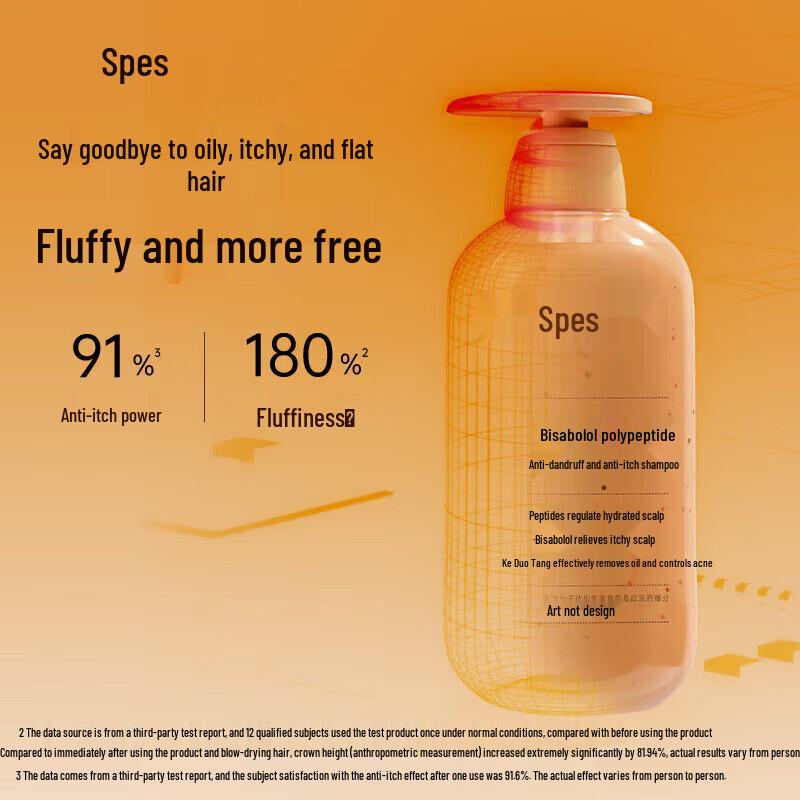 Spes Myrrh Peptide Anti-Dandruff Itch Relief Shampoo