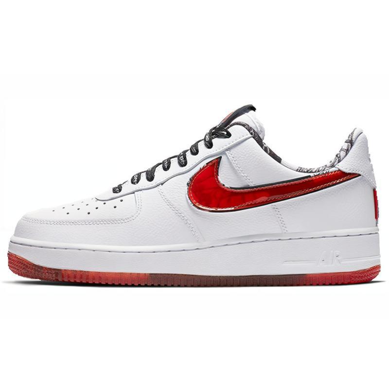 

Nike Кроссовки Air Force 1 Low 07 LV8 Белые Красные CJ2826-178 42.5