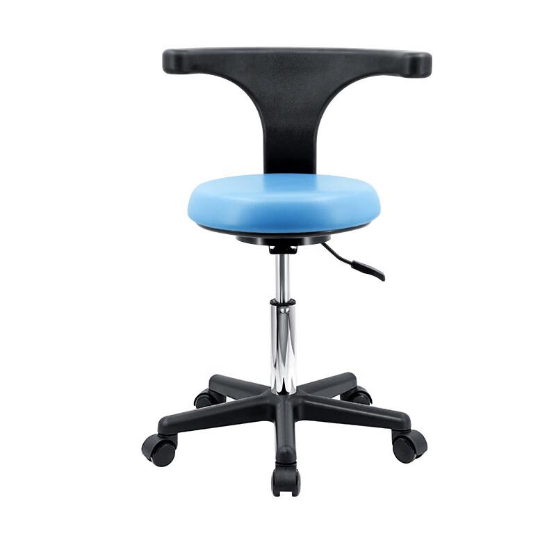 Dental Assistant Stool with Bilateral Backrest