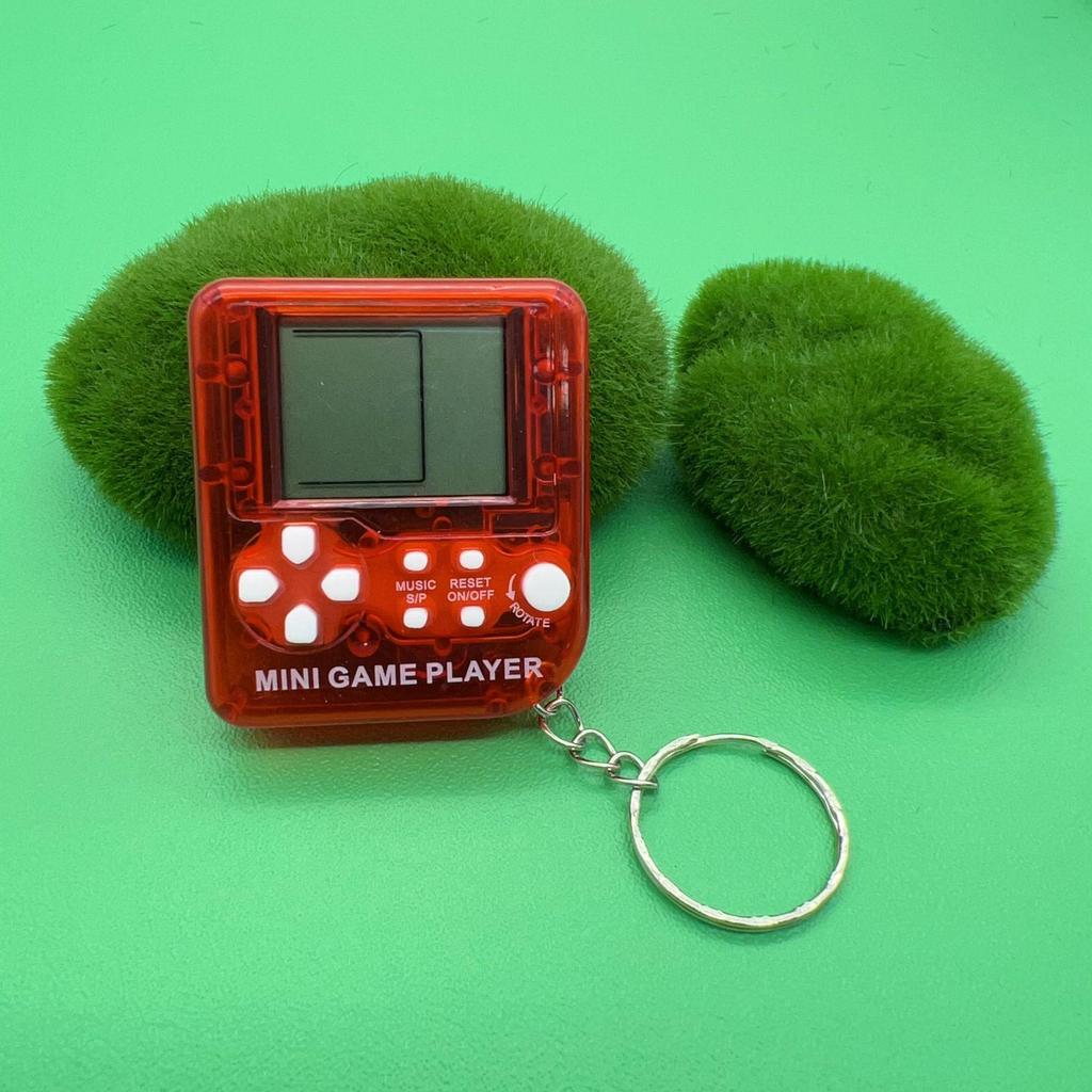 Mini Tetris Handheld Game Console Keychain