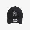 New Era New York Yankees Unstructured Baseball Cap Black 15216773