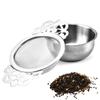 Bowl Wing Handles for Loose Tea Double Ear Tea Strainers Tea Filters Kitchen Gadgets Tea Infuser