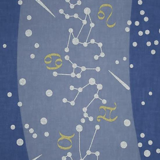 Anbo Dyeing Hand Towel Constellations Ground Authentic Dyed Cotton Made in 35cm x 100cm "12 Dyed" 100% Tokuoka, Japan,