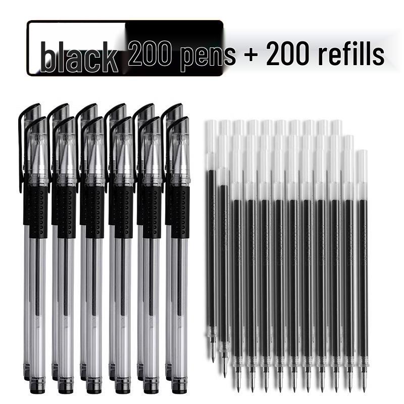 Black 0.5mm Bullet Tip Pen for Students and Office Use