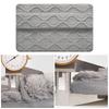 Absorbent Bathroom Mat Fluffy Doormat Foot Drying Mat Slip Resistant Backing
