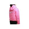 Nike Logo Printed Long Sleeve Cotton Jacket Women Jackets Pink CZ1467-607