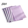 Rotating Clip File Folder 5PCS Side Opening Folder, with Sliding Bar, Lightweight Document Holder Durable PP Gradient Color Report for Office