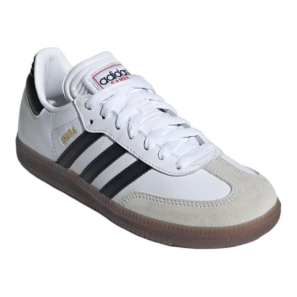 Adidas Samba J White Black Gum Kids Sneakers Cloud-White Core-Black IF1944