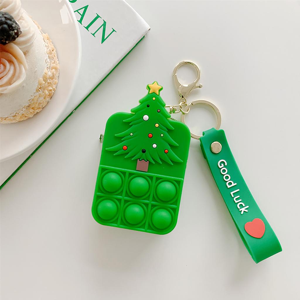 Push Bubble Sensory Toys- Wallet Kids Bag Silicone Coin Purse
