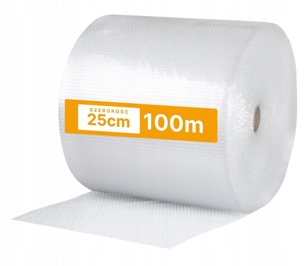 Luftpolsterfolie 25cm / 100m Schutzblasen Stark Für Umzüge