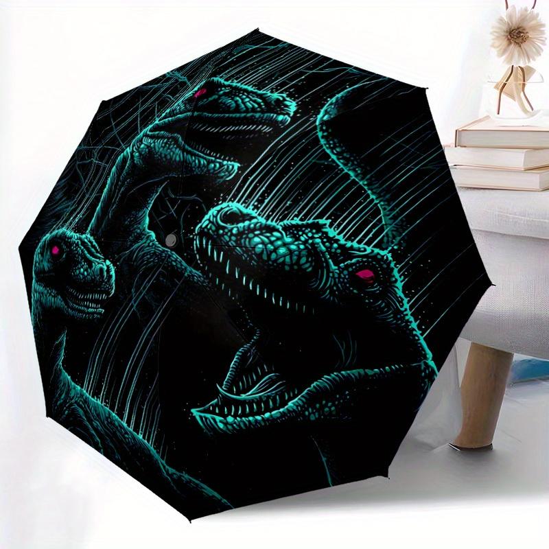 1 st Dinosaurie Jurassic Vindtät Automatisk Söt Paraply, Lätt för Kvinnor/Män, Perfekt Julklapp a0811269