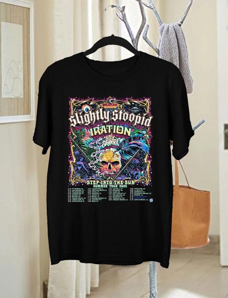 Slightly Stoopid Step Into The Sun Summer Tour 2025  Size S-3XL Unisex T-Shirt S