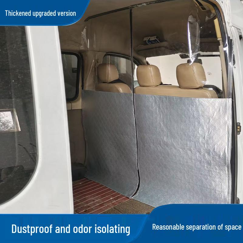 Air Conditioning Partition Curtain for Car Vans - Compatible with Wuling, Changan, Xiaokang, JAC, Jinbei, and Haise