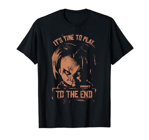 Chucky It s Time To Play To The End T-shirt