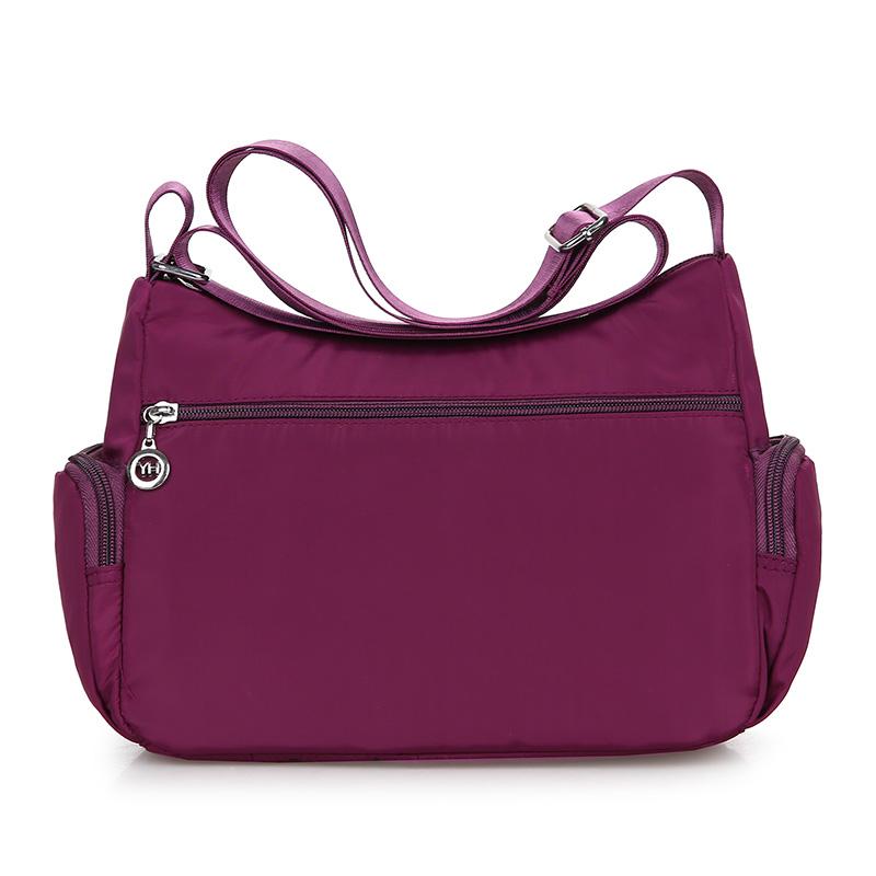 Women's Cloth Bag Shoulder Bag Waterproof Nylon Cloth Women's Bag Japanese and Korean Shoulder Oblique Span Bag Casual Bag