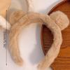 Winter Plush Cute Bear Ear Hairband Face Makeup Headband Women Girl Hair Head Band Hoop Accessories Scrunchie Headdress Headwear