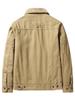 2025 Men's Washed Cotton Velvet-Enhanced Lapel Jacket - Warm Autumn/Winter Casual Outerwear